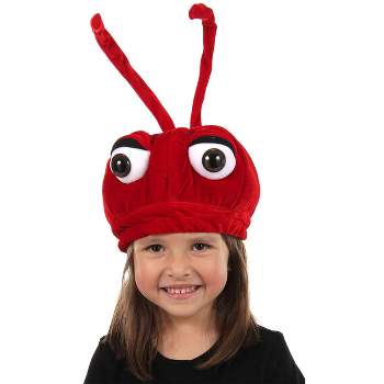 HalloweenCostumes.com    Plush Ant Hat for Kids, Red