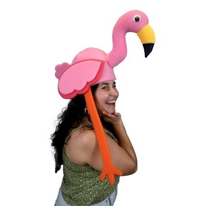 Foam Party Hats Flamingo Hat - 1 of 4
