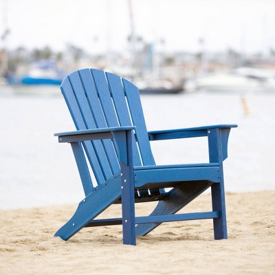 Hampton Poly Outdoor Patio Adirondack Chair - LuXeo
