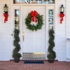 Outsunny 3FT Topiary Artificial Faux Cedar Tree Spiral Fake Plant, Pre-potted & Features High-Quality Detailed Look for Indoor or Outdoor - 3 of 4