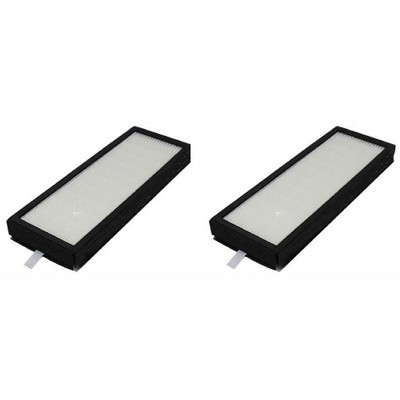 Nispira Premium True HEPA Filter Replacement Compatible with Hoover Part AH60010. Fits Air Purifier WH10100 and WH10200, 2 Filters