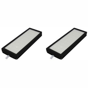 Nispira Premium True HEPA Filter Replacement Compatible with Hoover Part AH60010. Fits Air Purifier WH10100 and WH10200, 2 Filters - 1 of 2
