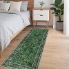 Fulvari Washable Area Rug Vintage Foldable Thin Rug Soft Low-Pile Non-Slip Stain Resistant Floor Indoor Outdoor Carpet - 2 of 4
