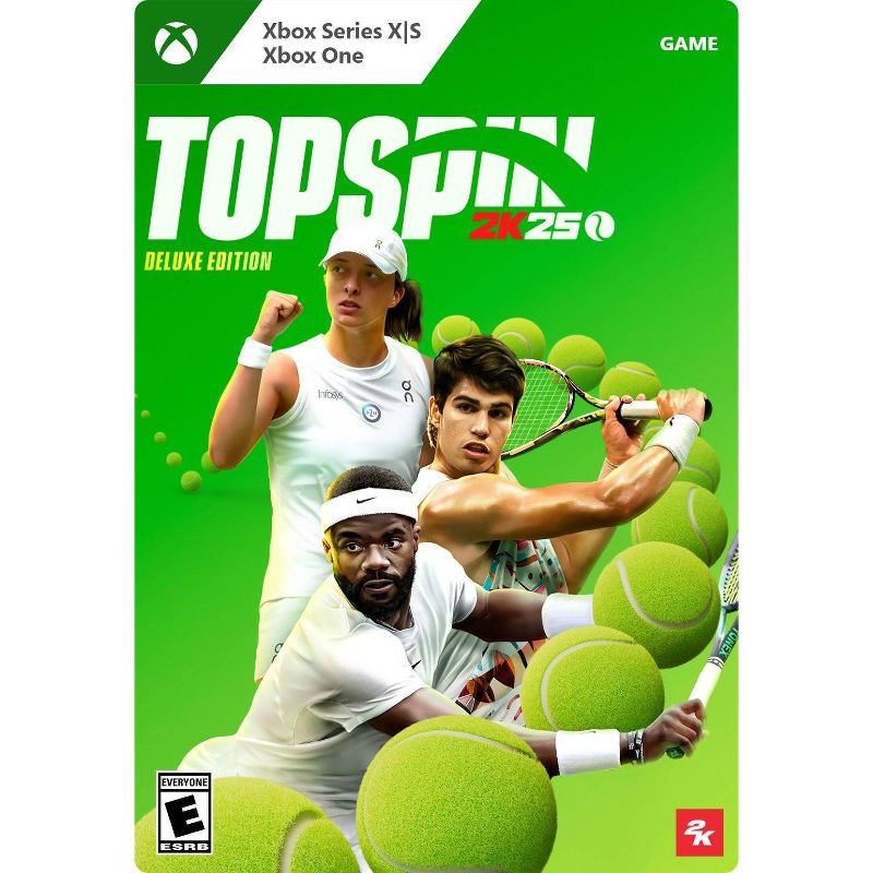 TopSpin 2K25: Deluxe Edition - Xbox Series X/One (Digital), 1 of 6