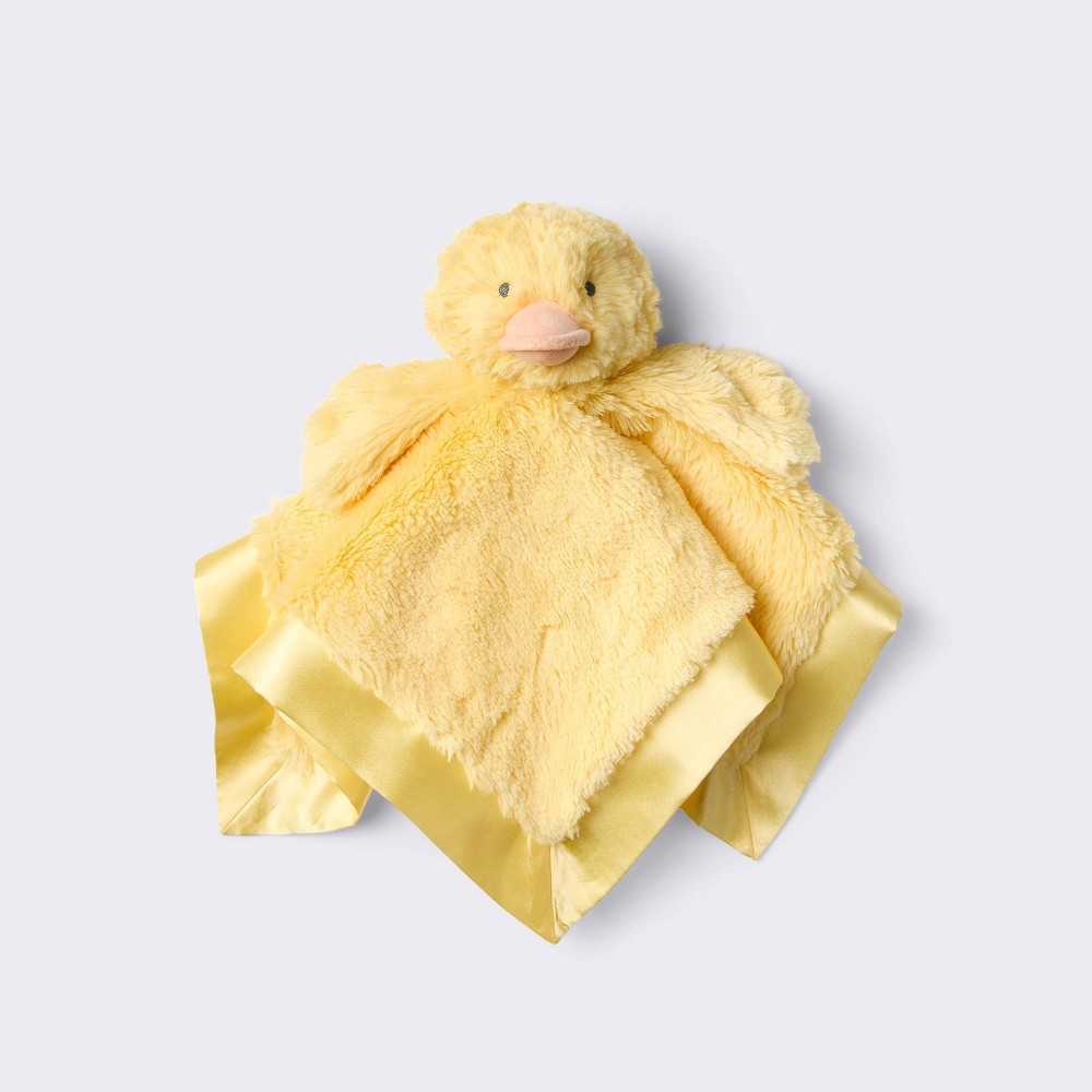 Photos - Children's Bed Linen Plush Security Blanket - Duck - Cloud Island™