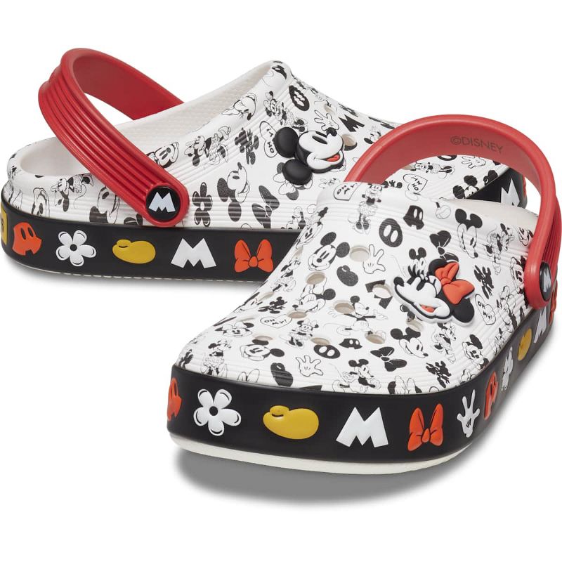 Crocs Kids' Disney Mickey Mouse Off Court Clogs, 2 of 7