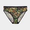 Curvy Couture Women's Mesh High Cut Brief Panty Sunset Glow - 4 of 4