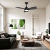 Warmiplanet 2- Pack 30"  Ceiling Fans with Lights and Remote Control,DC Motor, Black, 3 Blades - 4 of 4
