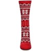 Memoi Women's Soft Fair Isle Cashmere Blend Crew Socks - 2 of 3