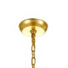 Crystorama Lighting Layla 6 - Light Chandelier in  Antique Gold - 4 of 4