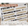 Acekool Rattan 8-Drawer Dresser, Wide Double Chest for Bedroom, TV Stand, Entryway, or Living Room - 4 of 4