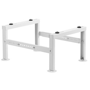 VEVOR Mini Split Ground Stand, Adjustable Anti-Vibration Mini Split Stand for 9000-60000 BTU Ductless Air Conditioner Heat Pump,White - 1 of 4