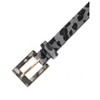 INSPIRE CHIC Womens Leopard Printed 0.7" Width Faux Leather Fur Waistband Belts 1Pc - 2 of 4