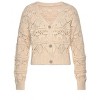 LASCANA Women's Pearl Button Cardigan Solid - image 4 of 4