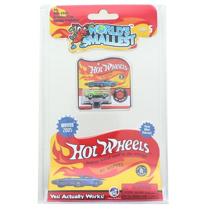 world's smallest hot wheels series 2