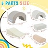 5 Piece Kids Climbing Toys for Toddlers, Foam Climbing Blocks for Babies, Kids Crawling and Climbing Indoor Active Play Structure - 4 of 4