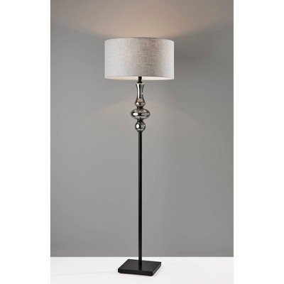 Natalie Floor Lamp Black - Adesso