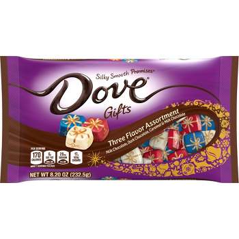 Dove Holiday Promises Silky Smooth Three Flavor Assortment Chocolate Variety Pack - 8.2oz