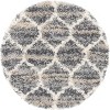 Unique Loom    Hygge Shag Trellis Area Rug - 2 of 4