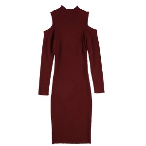 bar III Womens Textured Bodycon Dress - 1 of 2