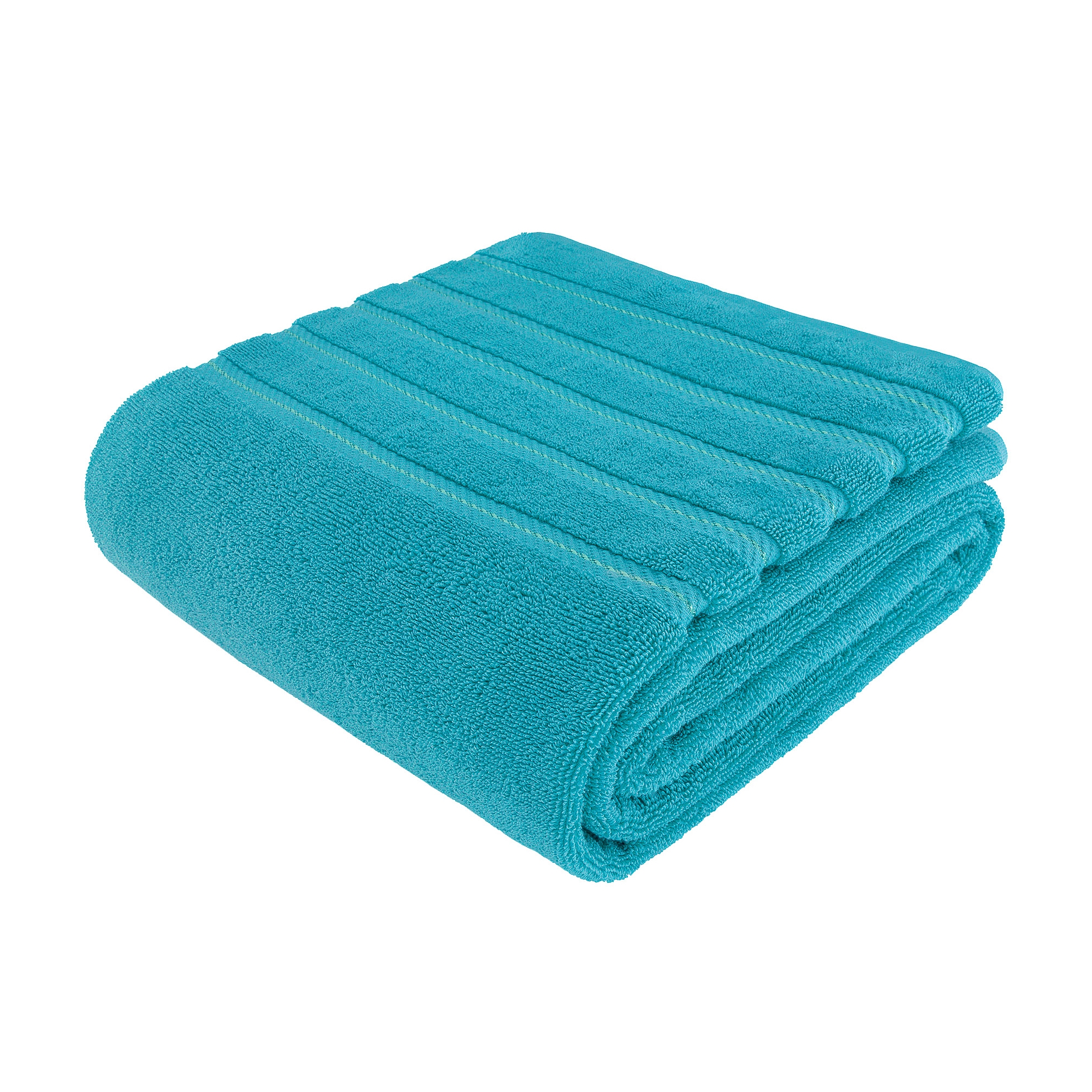 American Soft Linen 100% Cotton Jumbo Large Bath Towel, 35 in by 70 in Bath Towel Sheet, Aqua Blue