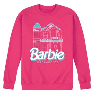 Men's - Barbie - The Dreamhouse Graphic Fleece Sweatshirt - 1 of 3