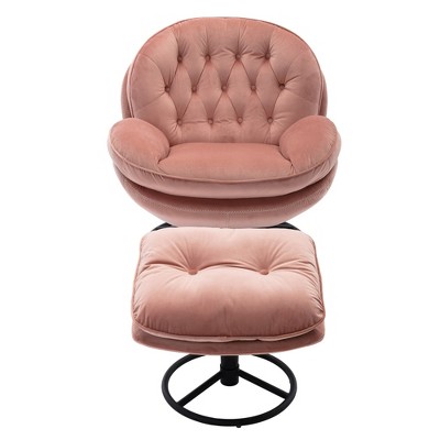 Accent TV Chair with ottoman