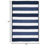 Colonial Mills Portico Braided Rug, Nautical 6' square, Square Shape - 2 of 2
