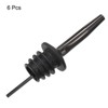 Unique Bargains Stainless Steel Leakproof Odorless Liquor Pourers with Tapered Spout 6 Pcs - 3 of 4