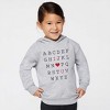 The Juniper Shop Alphabet I Love You Toddler Graphic Hoodie - 2 of 3