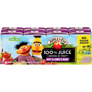Apple & Eve Sesame Street Bert and Ernie's Berry Fruit Juice - 8pk/4.23 fl oz - 1 of 4