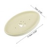 Unique Bargains Silicone 2 in 1 with Bristles Soap Dish - image 4 of 4