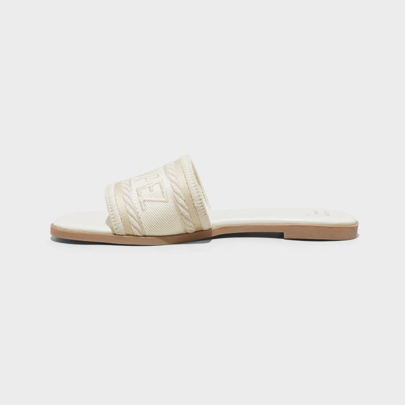 Women&#39;s Nat Slide Sandals - A New Day&#8482;, 3 of 12