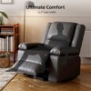 Power Lift Recliner, Electric Lift Chair Recliner with Massage and Heat, Power Lift Sofa with Remote Control and Side Pocket for Elderly - 3 of 4