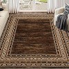 Coucheta Washable Runner Rug, Non-Slip Low-Pile Kitchen Bathroom Rug, Border Carpet for Hallway Bedroom Laundry, Multi-Color & Size - 2 of 4