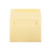 JAM Paper A1 Parchment Invitation Envelopes 3.625x5.125 Antique Gold Recycled 90090522 - 2 of 2