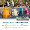 Flipping Holder Travel with Sip Top - squeeze proof food pouch holder, flips to juice box holder, plus handles and spill-proof sip top - 4 of 4