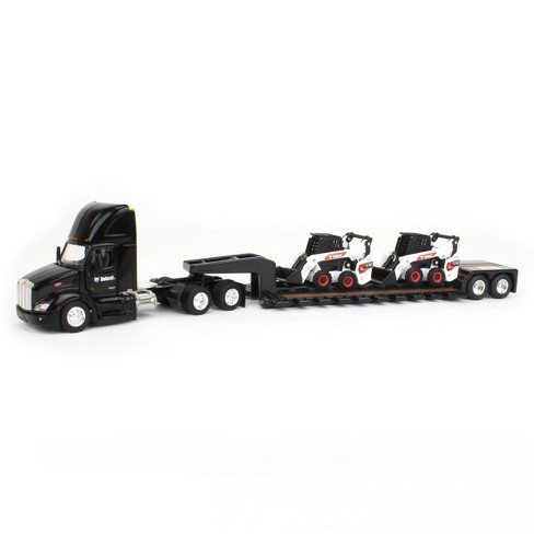 Ertl 1 64 Peterbilt 579 W Lowboy 2 Bobcat S76 Skid steer Loaders 2022 Ntt nc Show 16446 Target