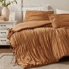 NicBex French Country King Size Comforter Set Bedding Set, Romantic Ruched Design Bedding Comforter Sets, 1 Comforter, Pillow Shams, Machine Washable - 3 of 4