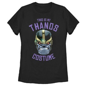 Women's Marvel Halloween Thanos Costume T-Shirt - 1 of 4