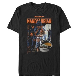 Men's Star Wars The Mandalorian Din Djarin Schematics T-Shirt - 1 of 4