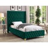 Meridian Furniture,Savan Velvet Bed - 2 of 4