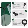 Cobbe Bathroom Shower Mixer Set with 9-Settings Hand Shower and Tub Spout Single Handle Wall Mounted Shower Kit Matte Black Valve included - 4 of 4