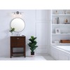 Elegant Lighting Gene 2 light Chrome and Clear glass Wall sconce - 2 of 4