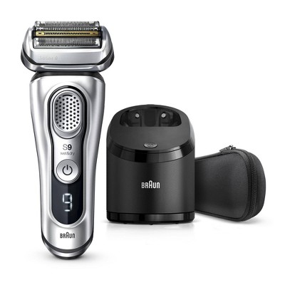 Braun Series 9-9370cc Men's Rechargeable Wet & Dry Electric Foil Shaver  With Clean & Charge Station : Target