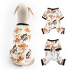 Paaaawaters Dog Jumpsuit Cute Cartoon Animal Print Velvet Puppy Warm Clothes - 2 of 4