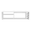 63" Particle Board TV Stand with 4 Open Shelves, Melamine Finish and Fits TVs up to 70 Inches for Living Room - 3 of 4