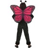HalloweenCostumes.com Girl's Black Butterfly Costume, Black and Pink Bug Costumes, Butterfly Wings - 2 of 4