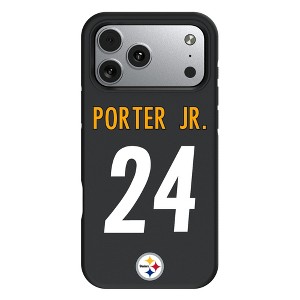 NFL Pittsburgh Steelers Players Game Tactic Bump Cell Phone Case for Apple iPhone 17 Series - 1 of 4