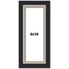 PosterPalooza | Panoramic Embellished Black Picture Frame - UV Acrylic, Foam Board Backing, Hanging Hardware - 2 of 4